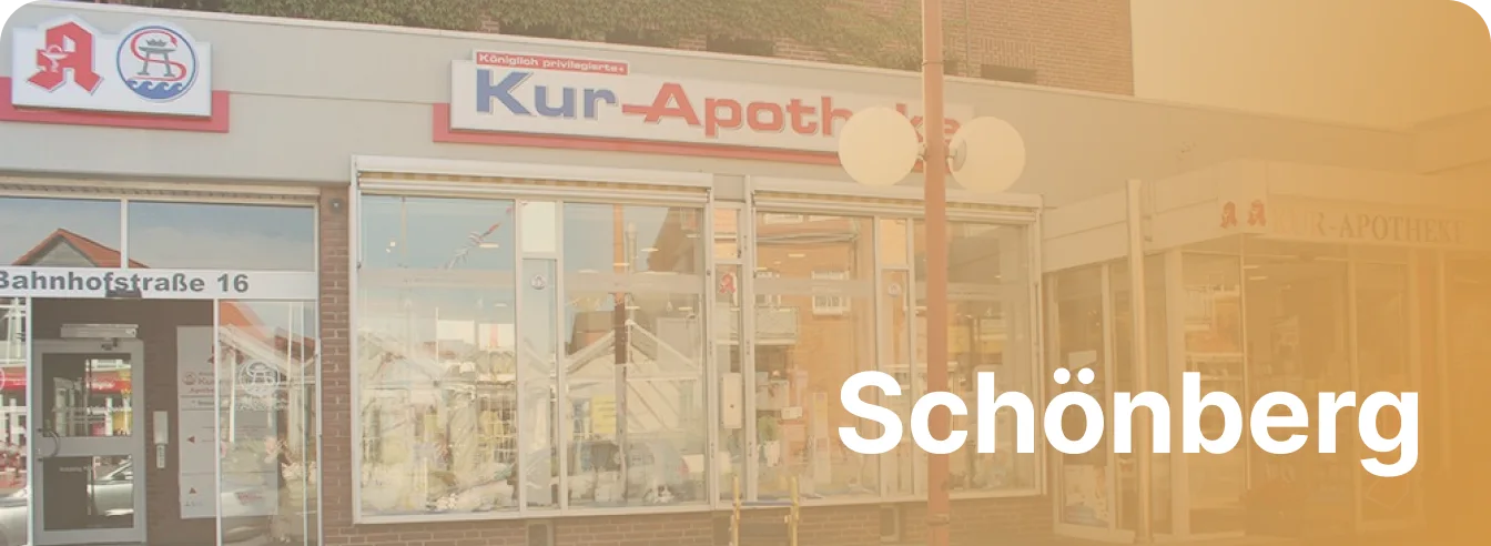 Königlich privil. + Kur-Apotheke in Schönberg